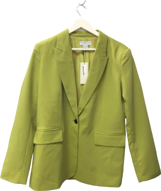 BlazerseasonNever Fully Dressed Green Lime Taylor Blazer UK 14