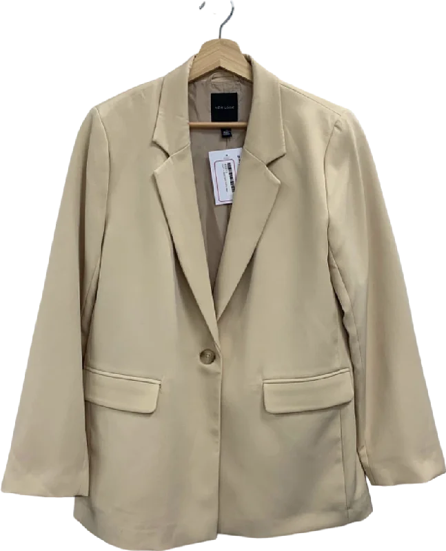 BlazeraugmentedNew Look Beige Blazer UK 12