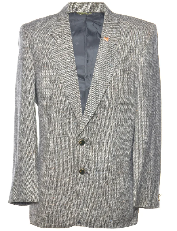 BlazerbrandPatterned Grey Blazer - XL