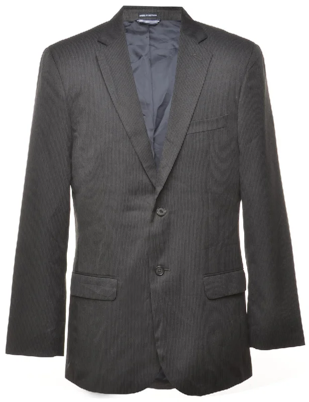 BlazerfitPinstriped Nautica Blazer - L