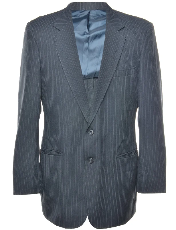 BlazerchicPinstriped Navy Blazer - L