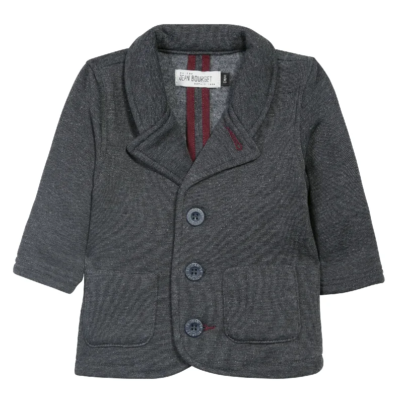 BlazercharityJean Bourget Kids Boy's Fleece Blazer Jacket