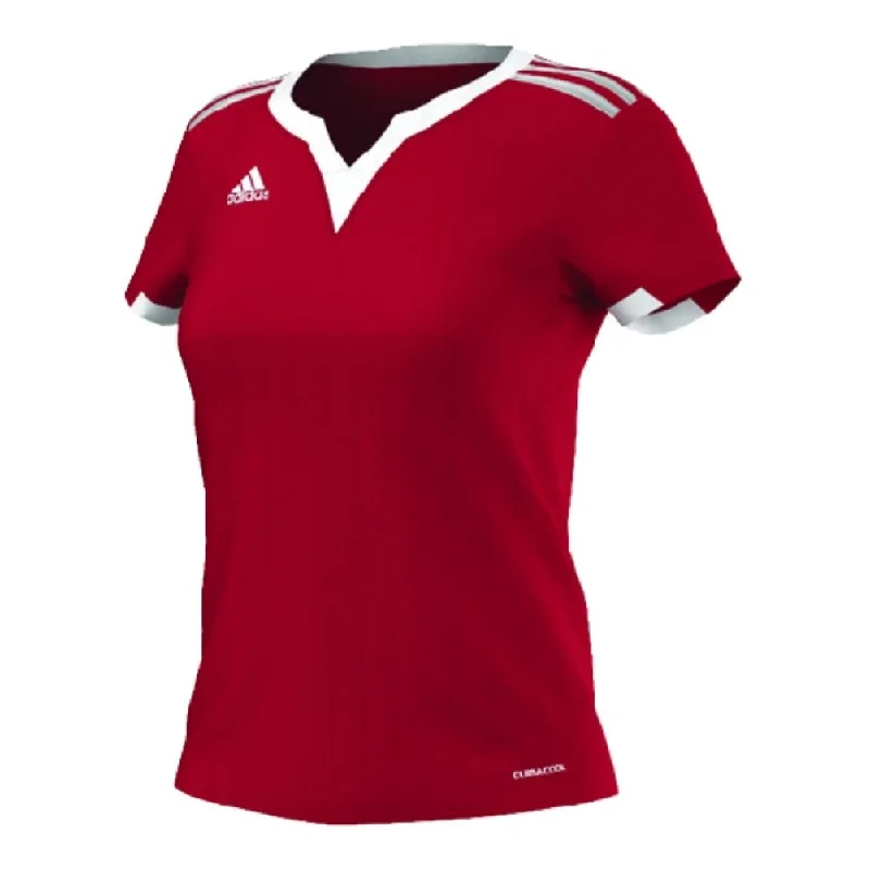 Beaded T-ShirtsAdidas Women's Tiro 15 Jersey T-Shirt Red/White - Red