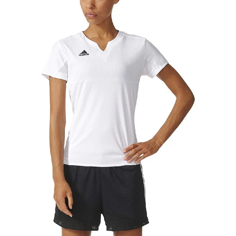 Studded T-ShirtsAdidas Women's Tiro 15 Jersey T-Shirt White