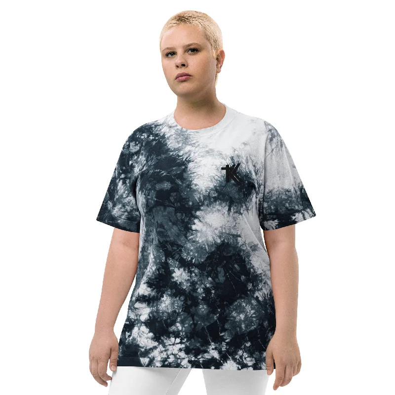 Longline T-ShirtsOversized tie-dye t-shirt