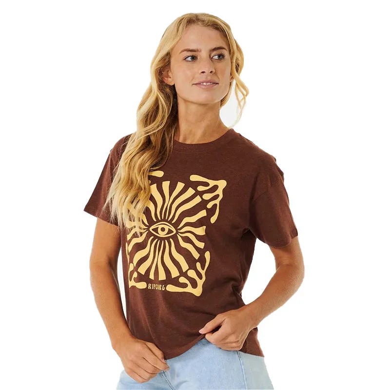 Longline T-ShirtsWomen's Minds Eye Relaxed S/S T-Shirt