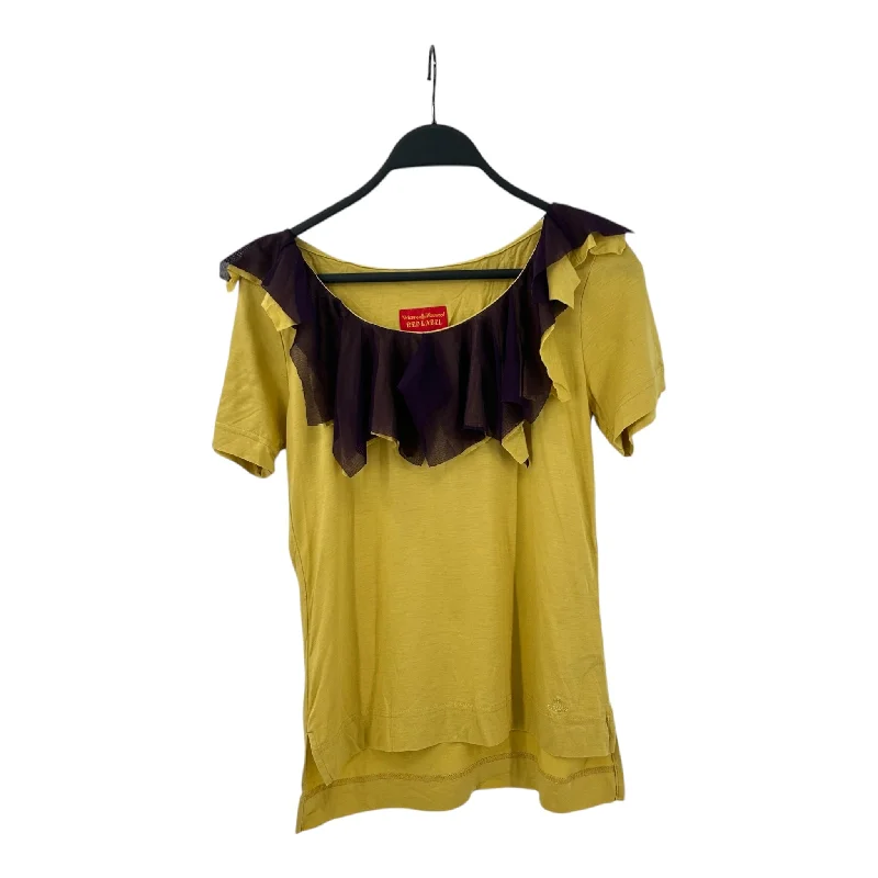 Gym T-ShirtsVivienne Westwood RED LABEL/T-Shirt/3/Yellow/Cotton