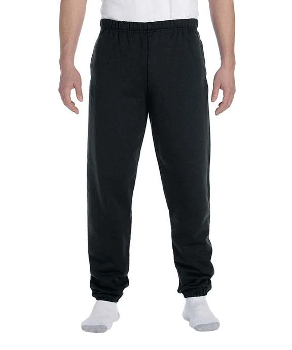 Retro Hoodies4850P - Jerzees Adult Super Sweats® NuBlend® Fleece Pocketed Sweatpants | Black