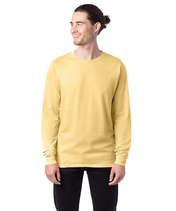 Oversized Hoodies5286 - Hanes ComfortSoft® Long-Sleeve T-Shirt | Athletic Gold