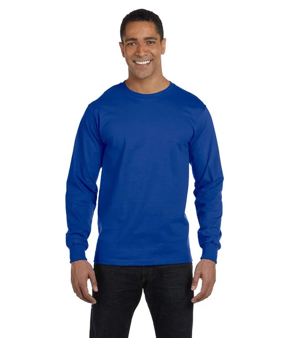 Punk Sweatshirts5286 - Hanes ComfortSoft® Long-Sleeve T-Shirt | Deep Royal