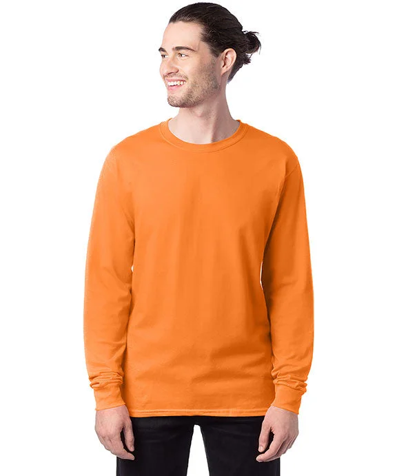 Travel Sweatshirts5286 - Hanes ComfortSoft® Long-Sleeve T-Shirt | Tennessee Orange