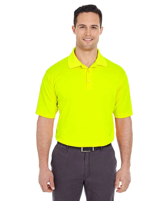 Tasseled Sweatshirts8210 - UltraClub Mens Cool & Dry Mesh Piqué Polo Shirt | Bright Yellow