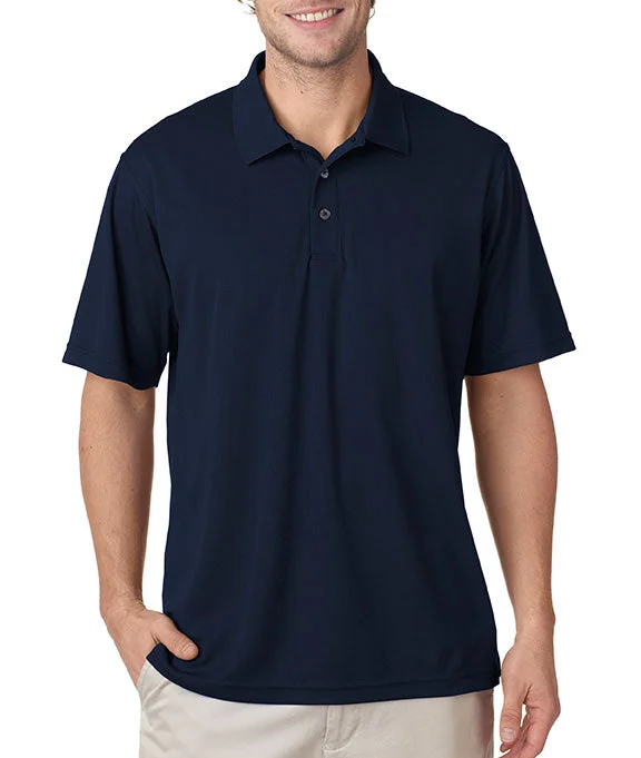 Hemp Sweatshirts8210 - UltraClub Mens Cool & Dry Mesh Piqué Polo Shirt | Navy