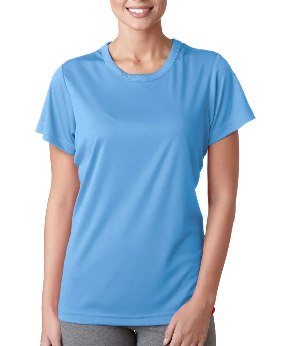 Zip-Up Hoodies8420L - UltraClub Ladies Cool & Dry Sport Performance Interlock T-Shirt | Columbia Blue