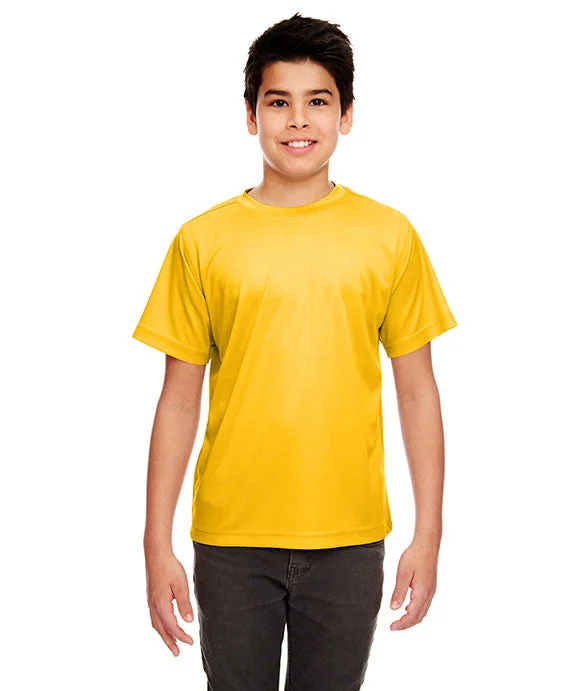 Stretch-Knit Sweatshirts8420Y - UltraClub Youth Cool & Dry Sport Performance Interlock T-Shirt | Gold