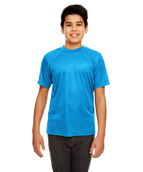 Graphic Hoodies8420Y - UltraClub Youth Cool & Dry Sport Performance Interlock T-Shirt | Sapphire