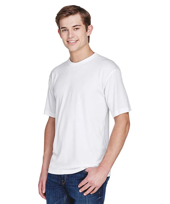 Bamboo Fiber Sweatshirts8620 - UltraClub Mens Cool & Dry Basic Performance T-Shirt | White