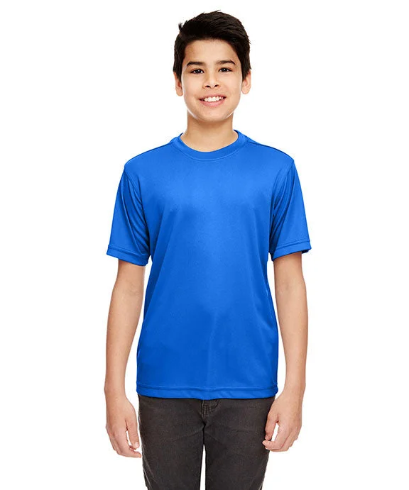 Button-Up Sweatshirts8620Y - UltraClub Youth Cool & Dry Basic Performance T-Shirt | Royal