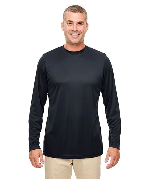 College Sweatshirts8622 - UltraClub Mens Cool & Dry Performance Long-Sleeve Top | Black