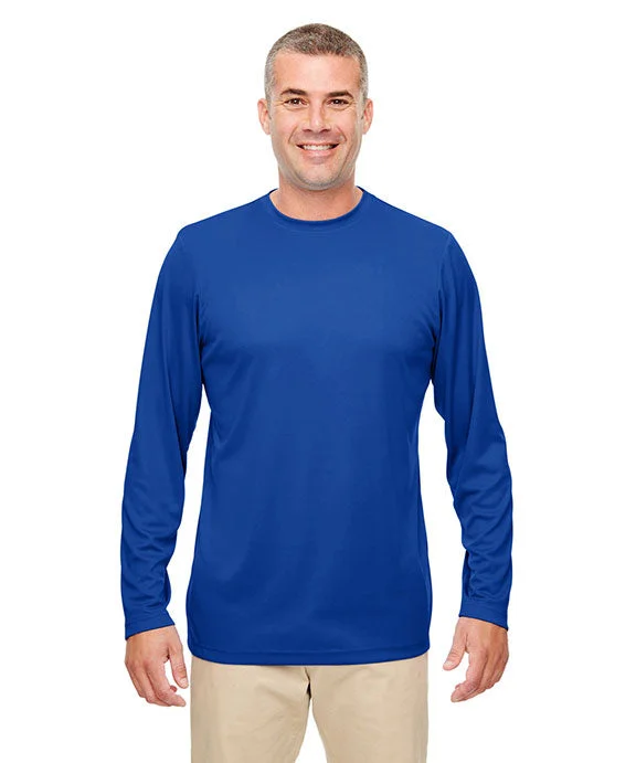 Microfleece Hoodies8622 - UltraClub Mens Cool & Dry Performance Long-Sleeve Top | Royal