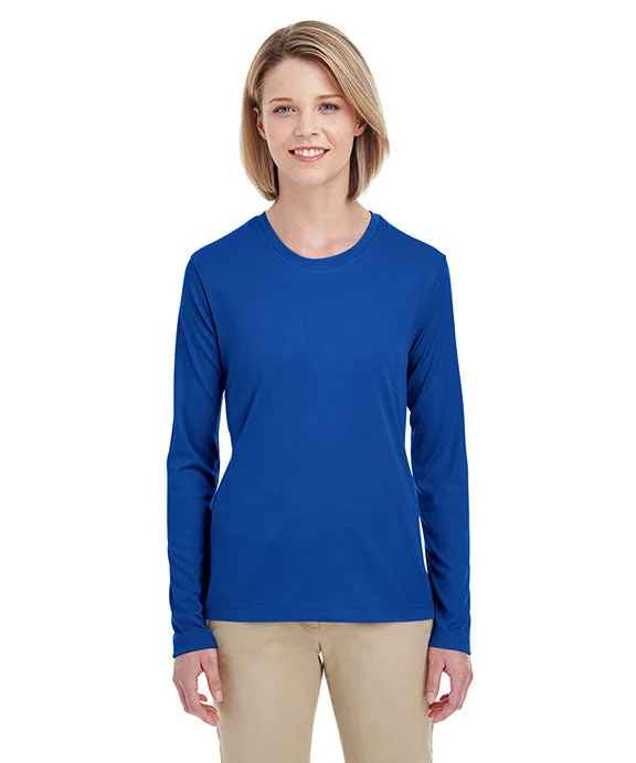 Retro Hoodies8622W - UltraClub Ladies Cool & Dry Performance Long-Sleeve Top | Royal