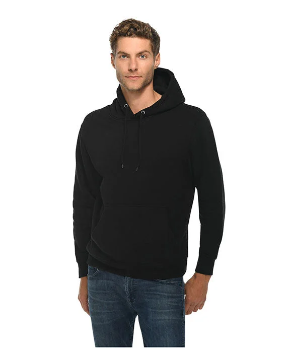 Layered SweatshirtsLS14001 - Lane Seven Unisex Premium Pullover Hooded Sweatshirt | Black