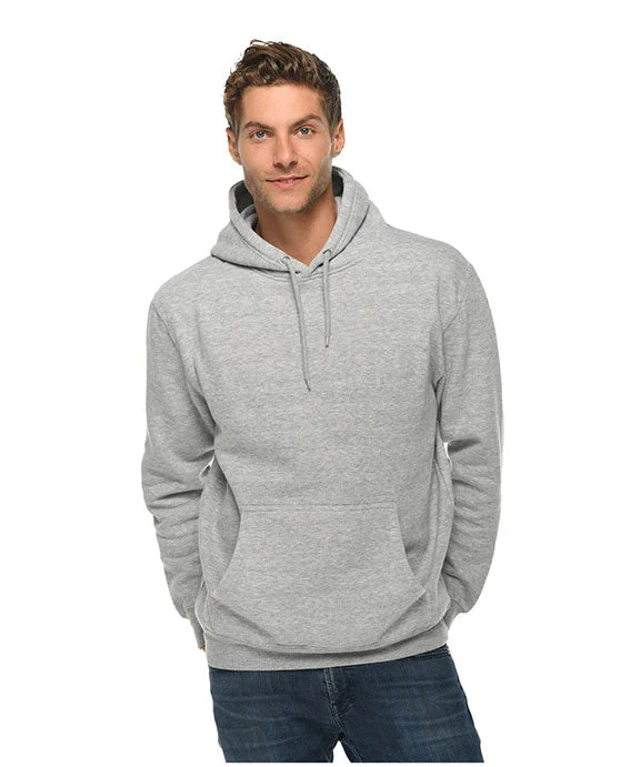 Ski SweatshirtsLS14001 - Lane Seven Unisex Premium Pullover Hooded Sweatshirt | Heather Grey