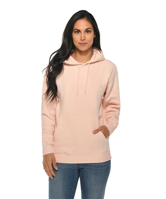 Athletic HoodiesLS14001 - Lane Seven Unisex Premium Pullover Hooded Sweatshirt | Pale Pink