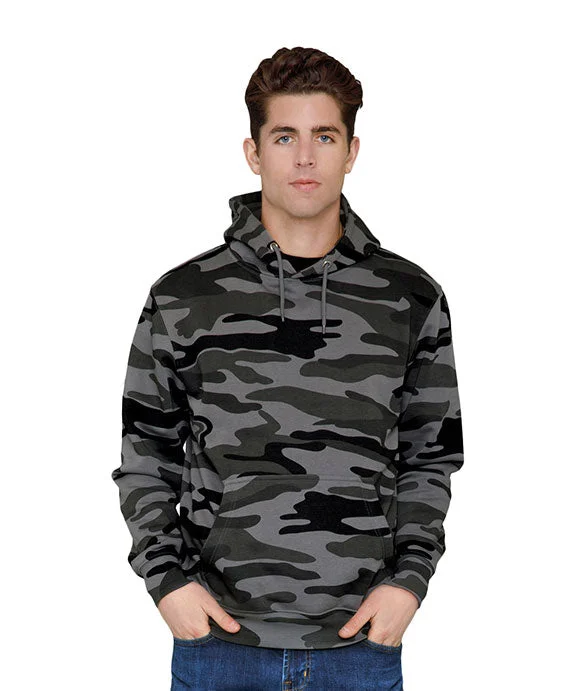 Sherpa-Lined HoodiesLS14001 - Lane Seven Unisex Premium Pullover Hooded Sweatshirt | Slate Camo