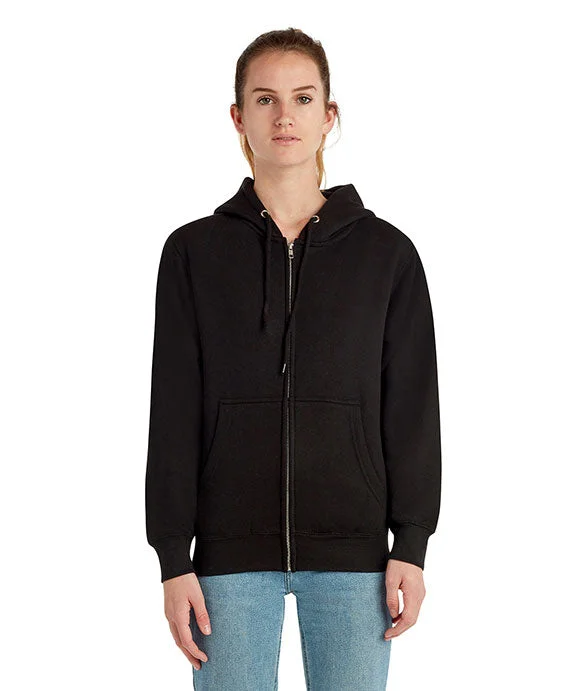 Sherpa-Lined HoodiesLS14003 - Lane Seven Unisex Premium Full-Zip Hooded Sweatshirt | Black