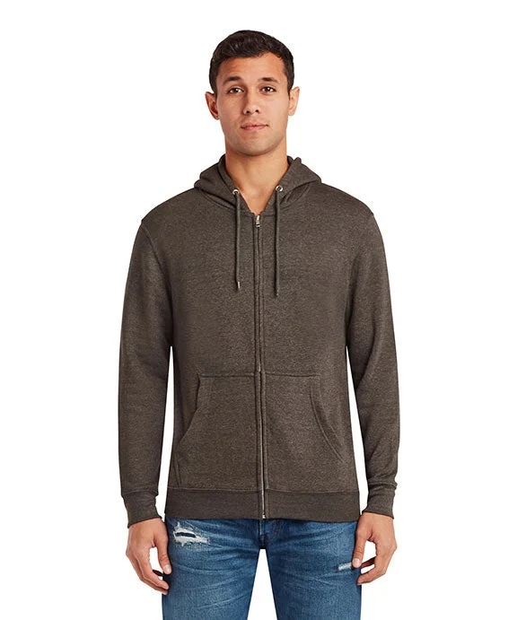 Camo HoodiesLS14003 - Lane Seven Unisex Premium Full-Zip Hooded Sweatshirt | Charcoal Heather