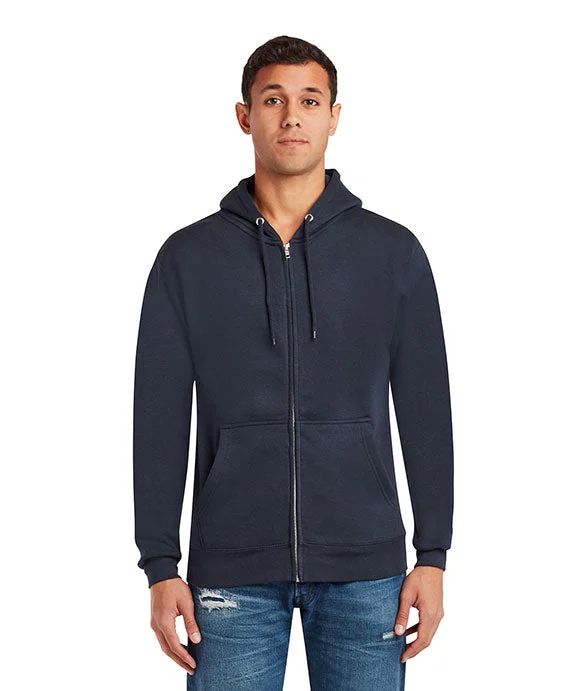 Fitted SweatshirtsLS14003 - Lane Seven Unisex Premium Full-Zip Hooded Sweatshirt | Navy