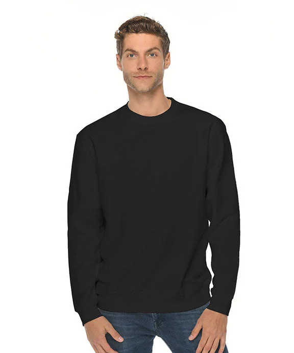 Sheer HoodiesLS14004 - Lane Seven Unisex Premium Crewneck Sweatshirt | Black