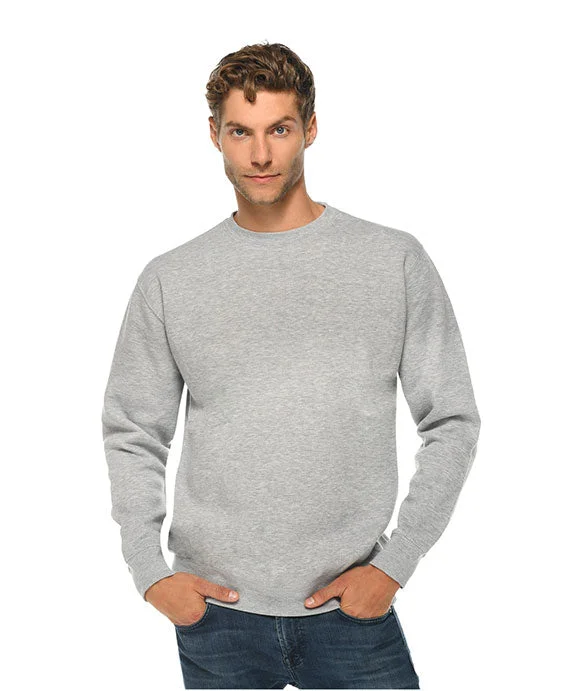 Sequined HoodiesLS14004 - Lane Seven Unisex Premium Crewneck Sweatshirt | Heather Grey