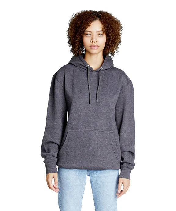 Ruffled SweatshirtsLS18002 - Lane Seven Unisex Future Fleece Hooded Sweatshirt | Heather Charcoal