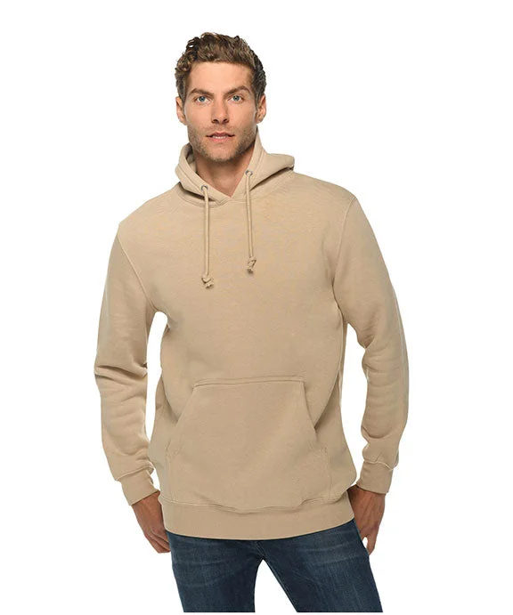 Camo HoodiesLS19001 - Lane Seven Unisex Heavyweight Pullover Hooded Sweatshirt | Mushroom