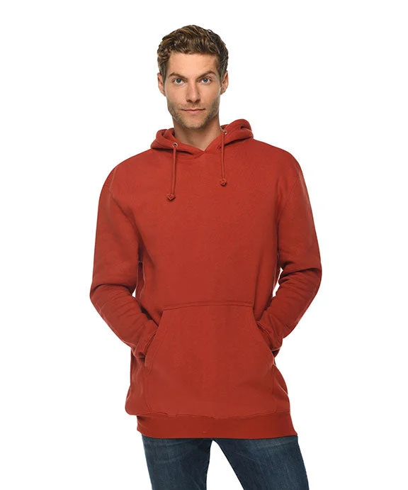 Fitted SweatshirtsLS19001 - Lane Seven Unisex Heavyweight Pullover Hooded Sweatshirt | Paprika