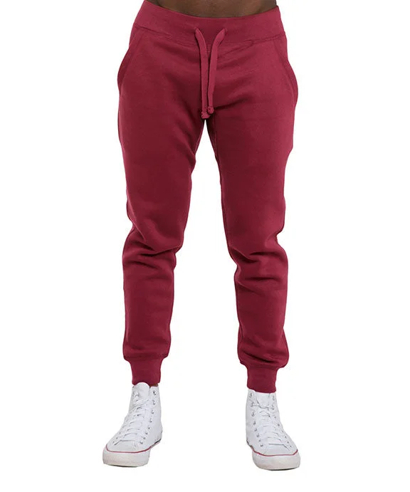 Waterproof HoodiesLST006 - Lane Seven Unisex Premium Jogger Pants | Burgundy