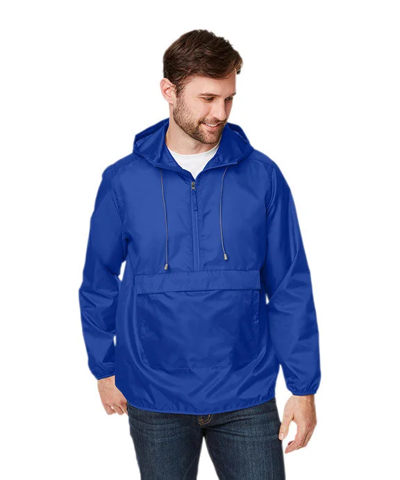 Hemp SweatshirtsTT77 - Team 365 Adult Zone Protect Packable Anorak Jacket | Sport Royal