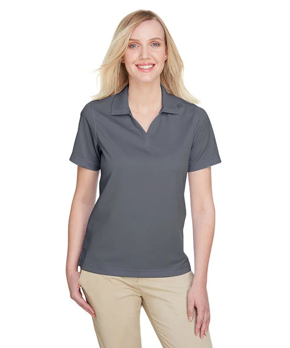 Wool Blend SweatshirtsUC102W - UltraClub Ladies Cavalry Twill Performance Polo Shirt | Charcoal/Navy