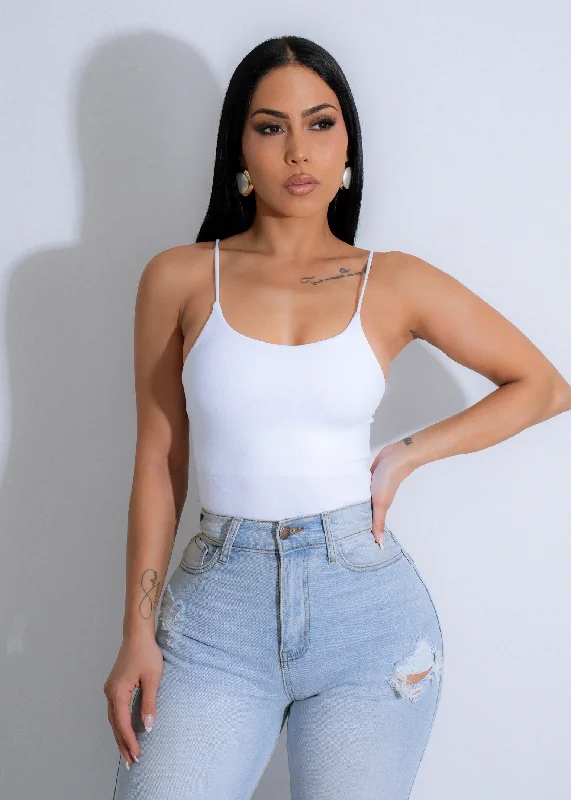 Simplicity Charm Crop Top WhiteCroptopcollector