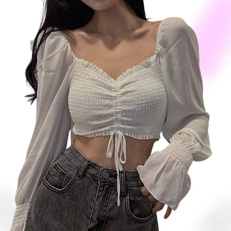 Lilith Off Shoulder Crop TopCroptoplegend