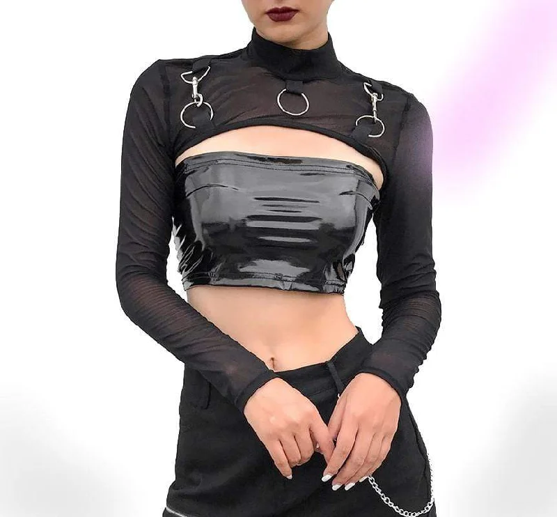 Remorse Assylum Crop TopCroptopbreathable