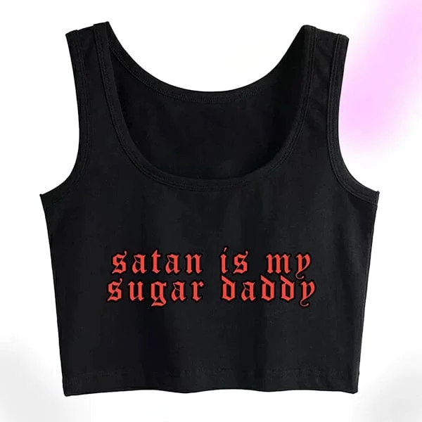 Satan Sugar Daddy Crop TopCroptopmoment